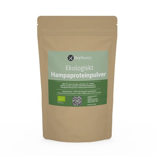 Hampaproteinpulver - Ekologiskt - 150g - DryPantry