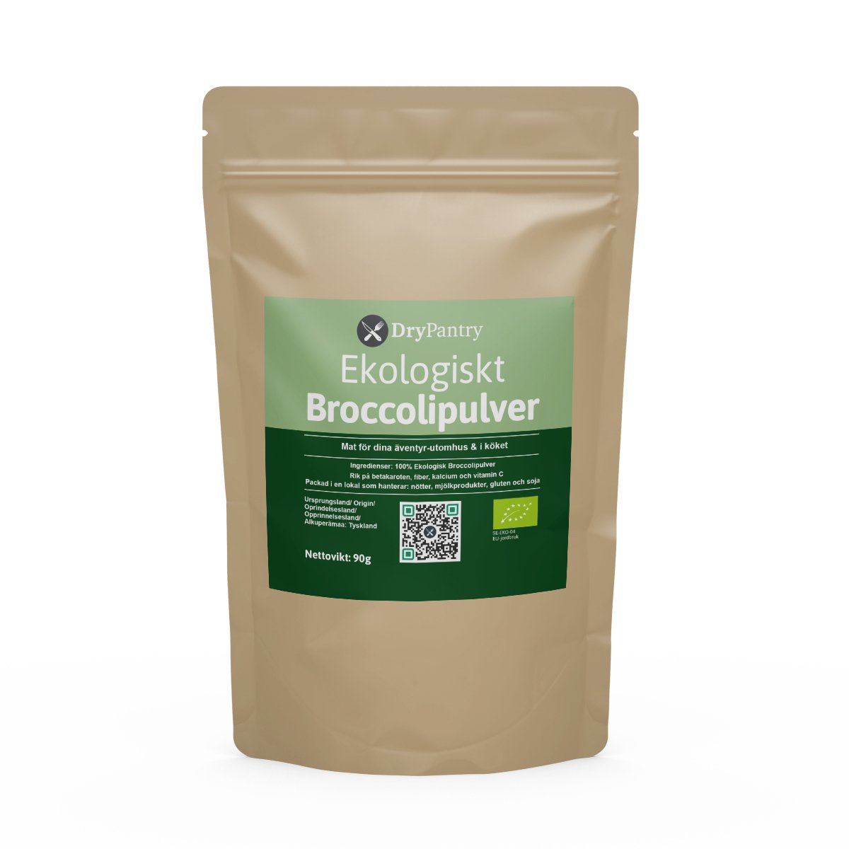 Ekologiskt Broccolipulver - DryPantry