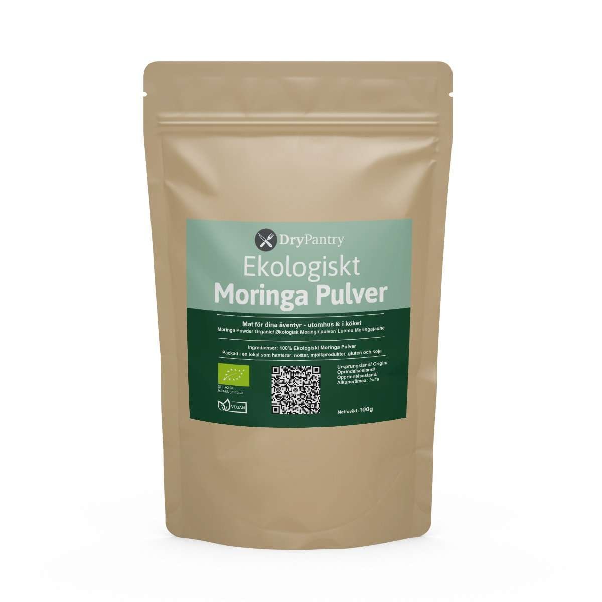 Ekologiskt Moringa Pulver 100g - DryPantry